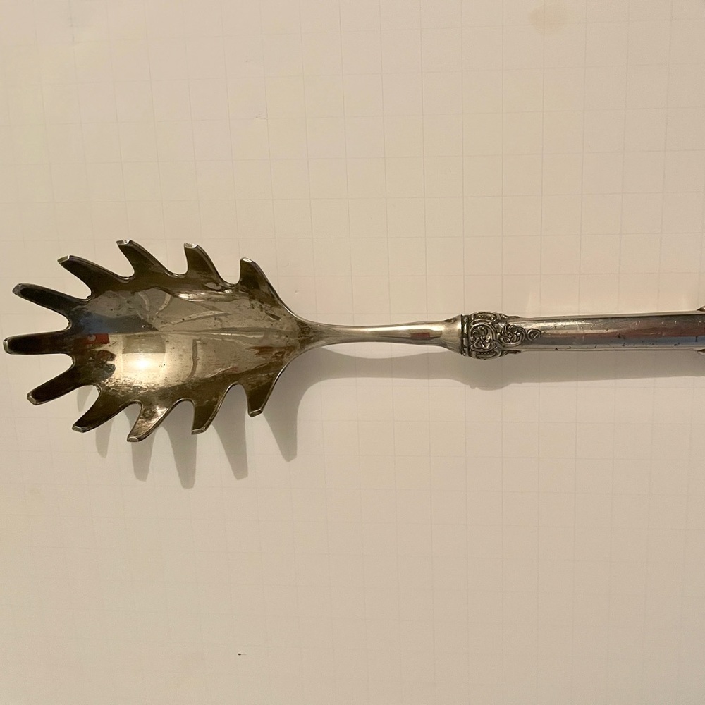 Beautiful silver plated spoon by GSA vintage.